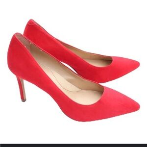 BANANA REPUBLIC Madison Red
Suede High Heels Pumps Sz 9.5